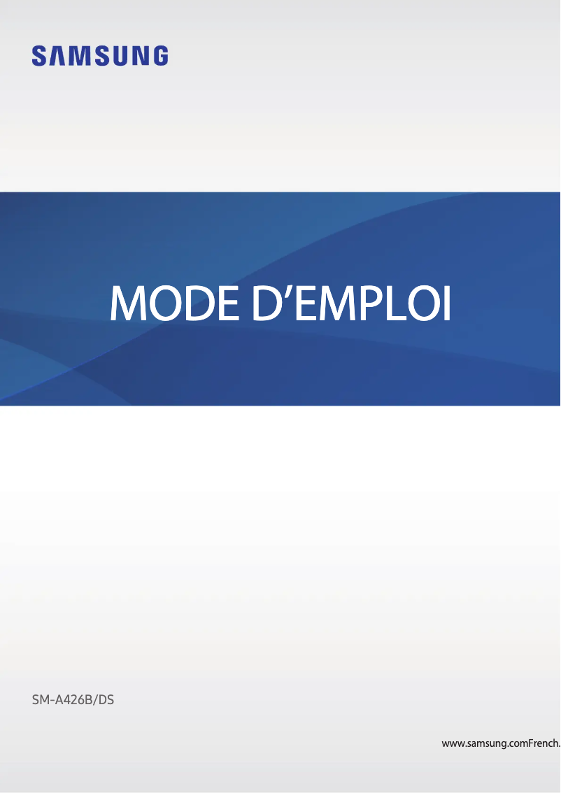 Página 1 del manual Manual de usuario Samsung Galaxy A42