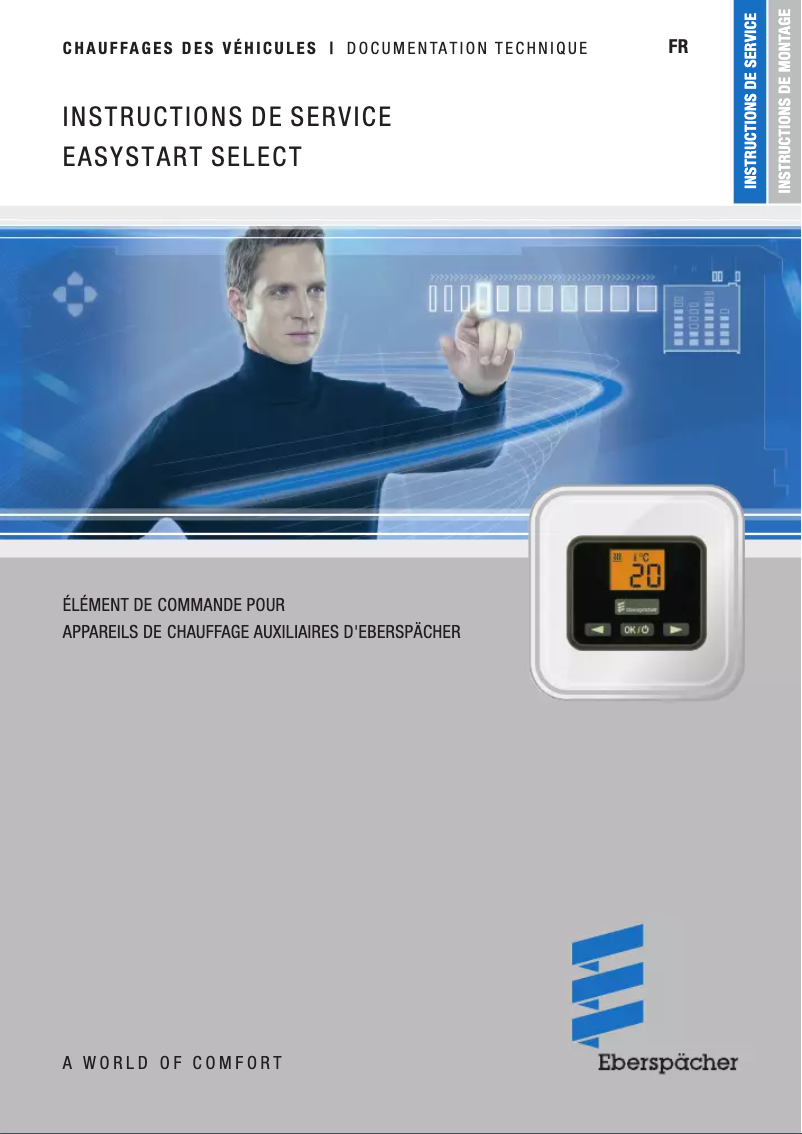 Page n°1 - Manuel utilisateur Eberspacher EasyStart Select