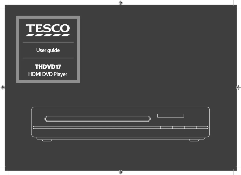Página 1 del manual Manual de usuario Tesco THDVD17