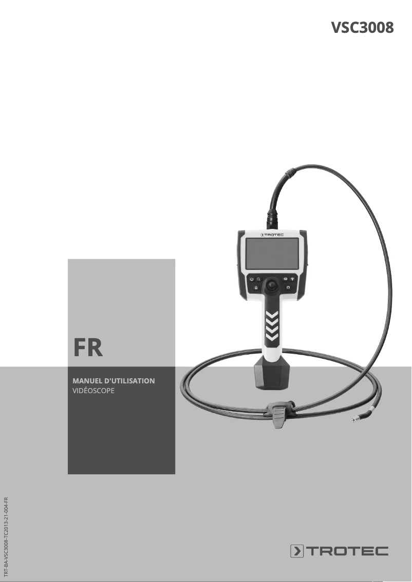 Page n°1 - Manuel utilisateur Trotec VSC3008