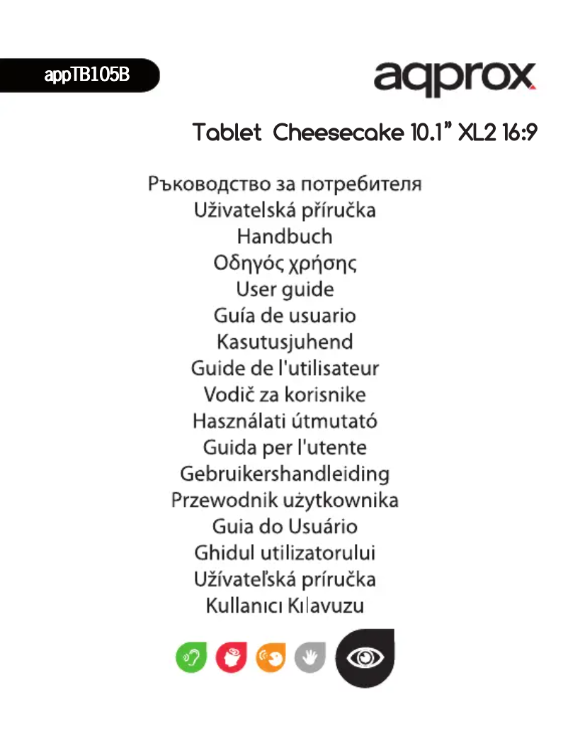 Page n°1 - Manuel utilisateur Aqprox Cheesecake Tab XL 2
