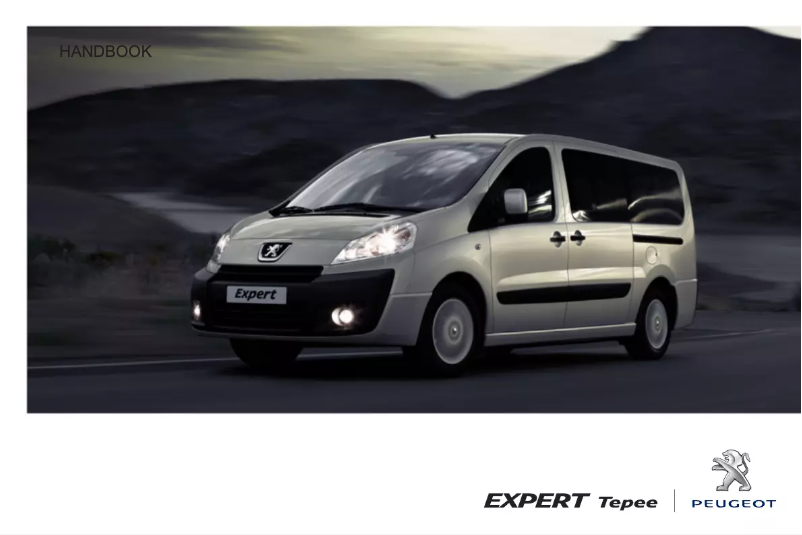 Image de la première page du manuel de l'appareil Expert Tepee (2011)