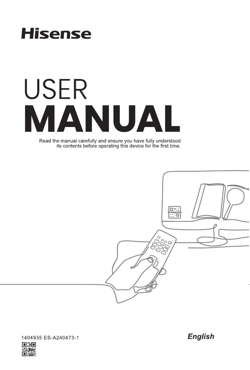 Page 1 de la notice Manuel utilisateur Hisense 100E7NQTUK PRO