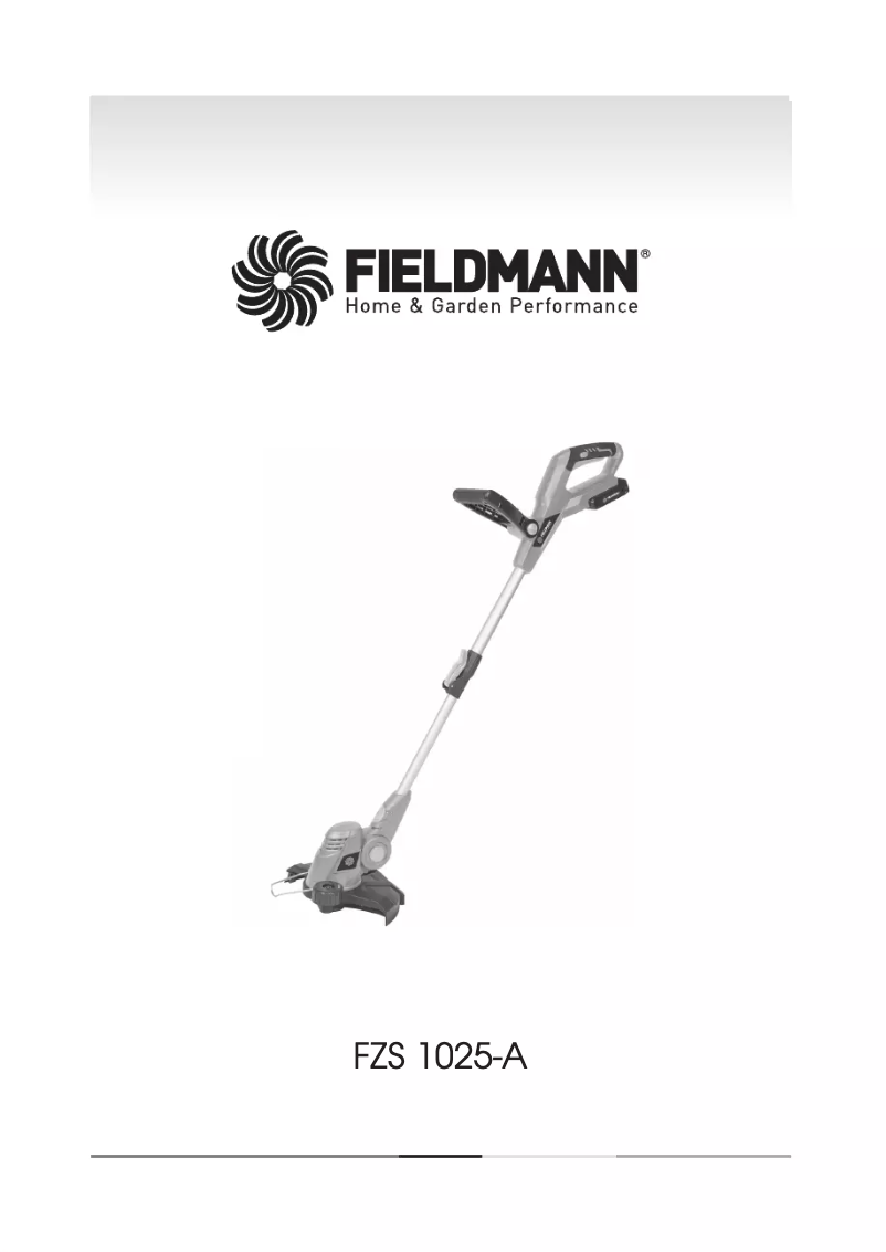 Page n°1 - Manuel utilisateur Fieldmann FZS 1025-A