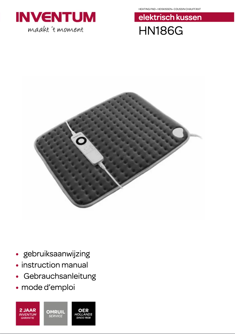 Page n°1 - Manuel utilisateur Inventum HNK186G