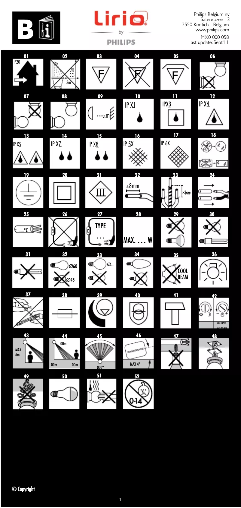 Image de la première page du manuel de l'appareil 43500/31/LI