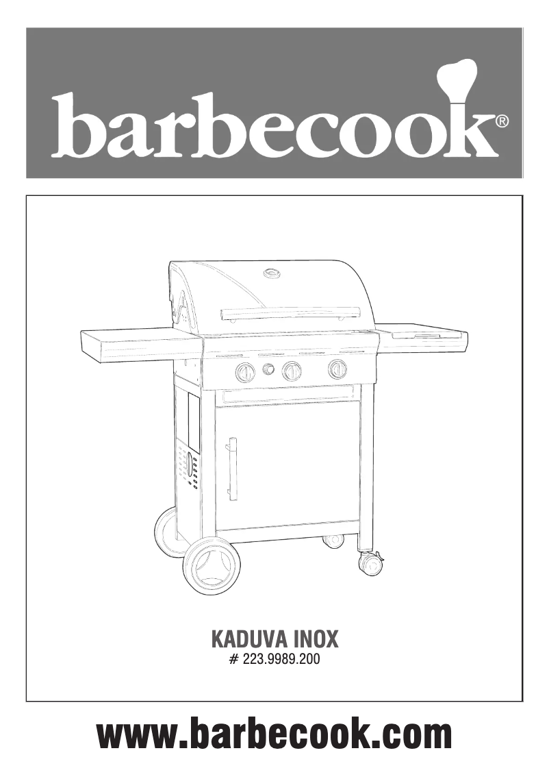 Image de la première page du manuel de l'appareil Kaduva Inox