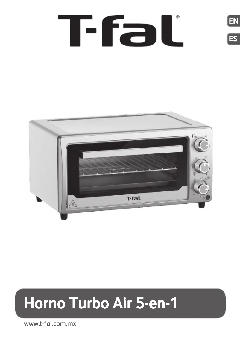 Page 1 de la notice Manuel utilisateur Tefal Turbo Air 5in1 OF150D