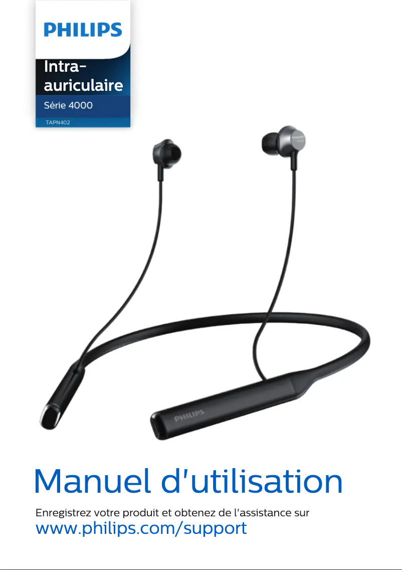 Page 1 de la notice Manuel utilisateur Philips PN402