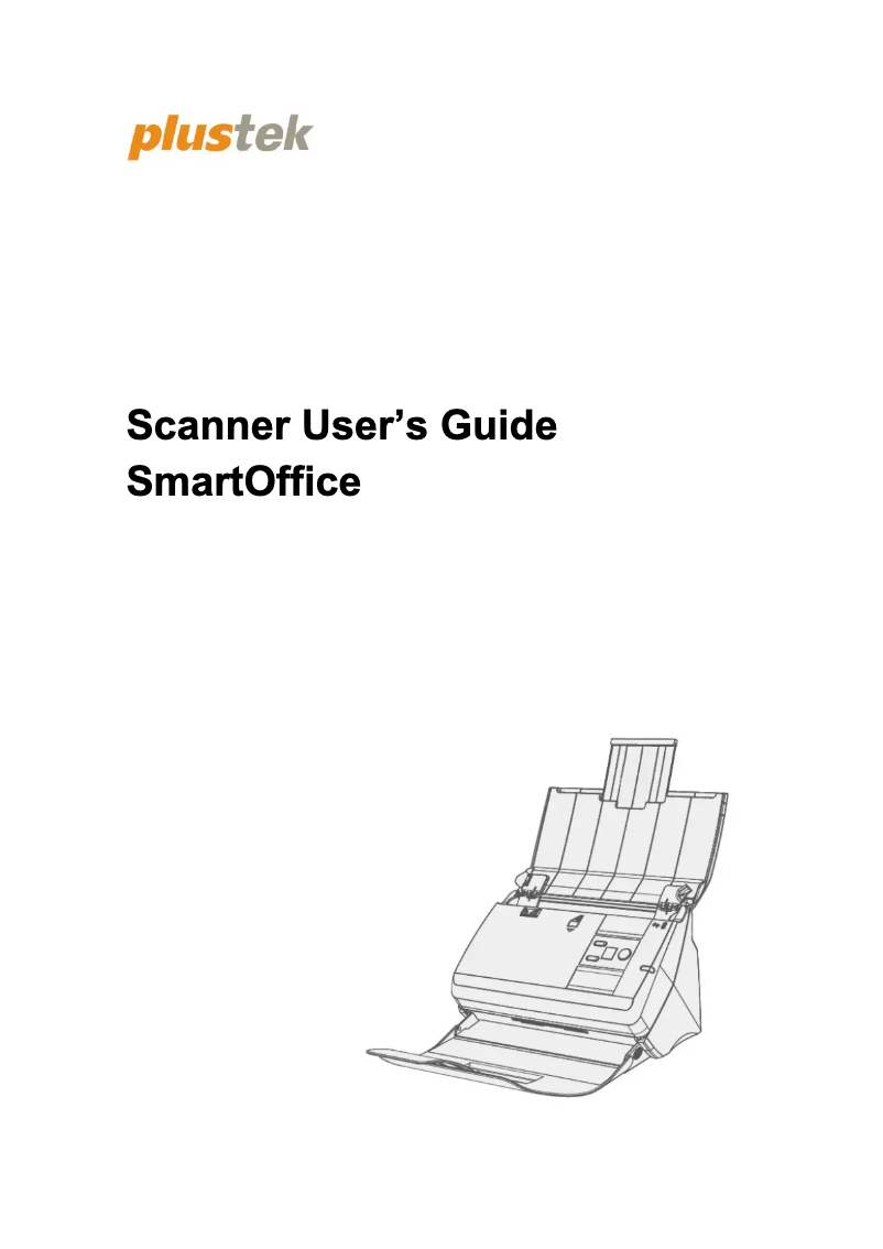 Page 1 de la notice Manuel utilisateur Plustek SmartOffice PS30D