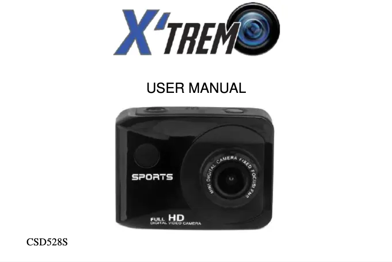 Page 1 de la notice Manuel utilisateur Storex X'trem CHD528S