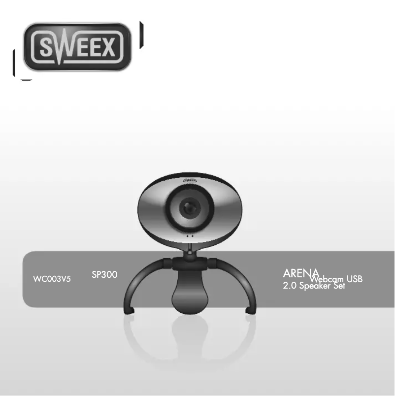 Page 1 de la notice Manuel utilisateur Sweex WC035V2