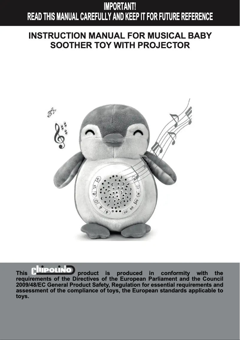 Page 1 de la notice Manuel utilisateur Chipolino Doggy