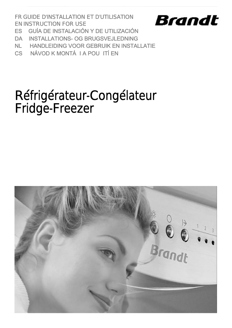 Page n°1 - Manuel utilisateur Brandt BFD5827NX