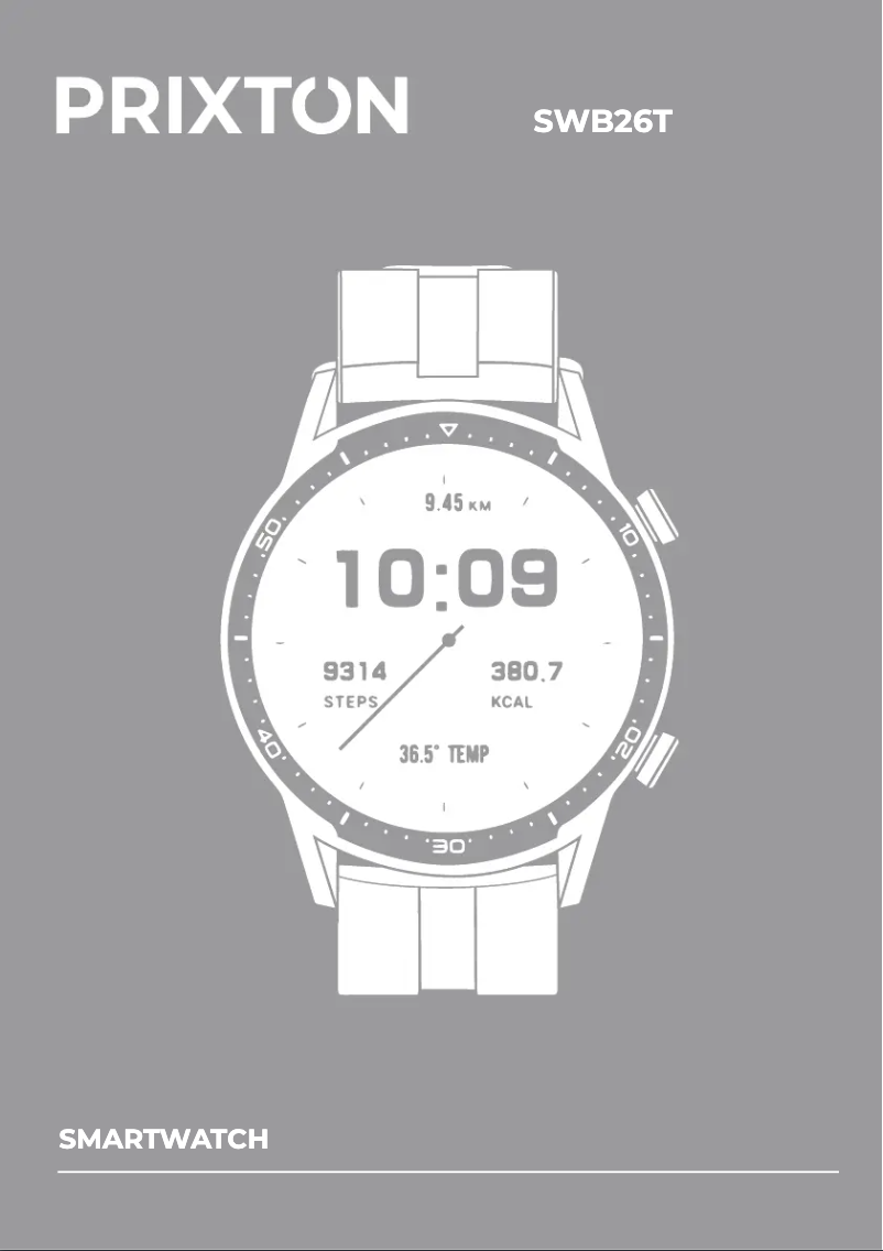 Image de la première page du manuel de l'appareil SWB26T