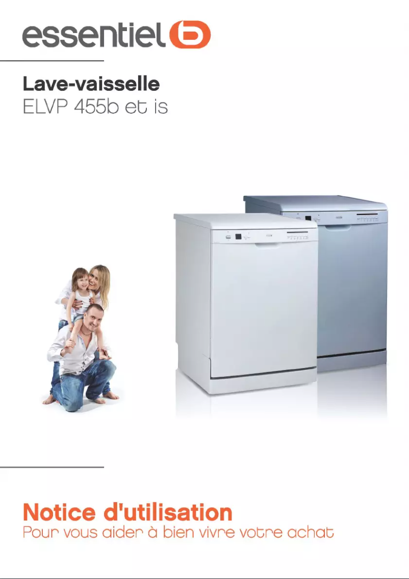 Image de la première page du manuel de l'appareil ELVP 455b