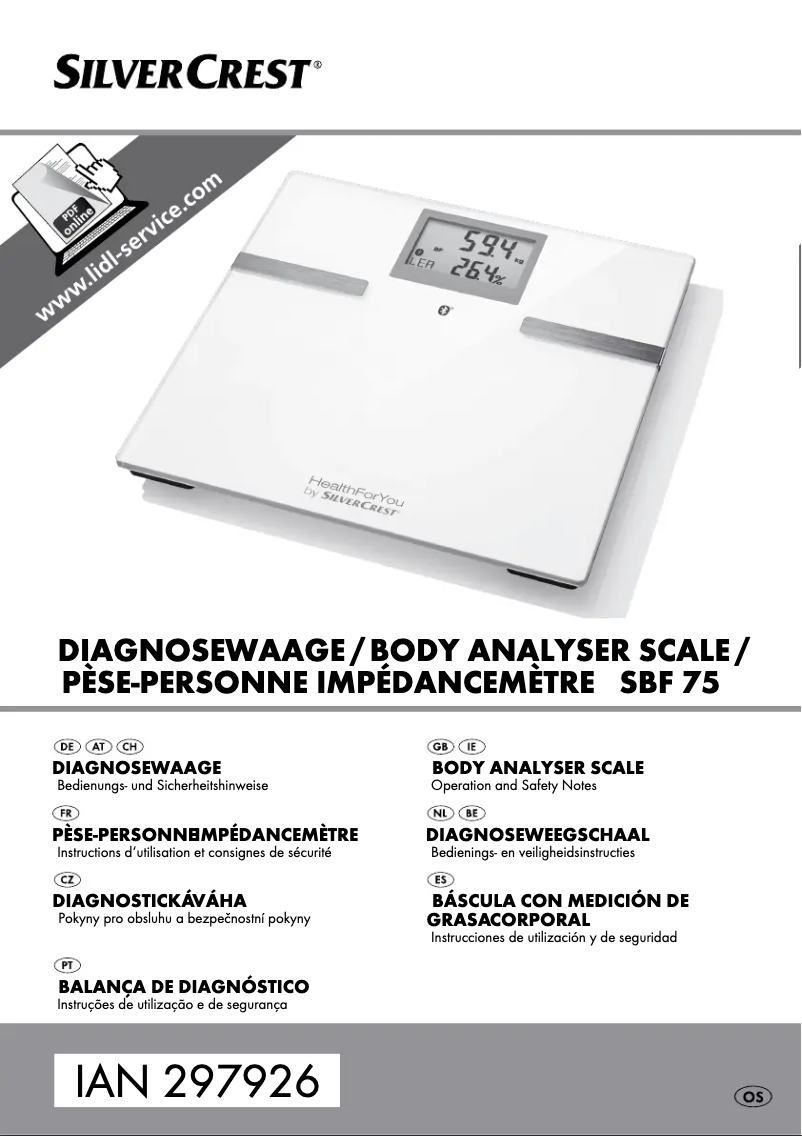 Image de la première page du manuel de l'appareil IAN 278152