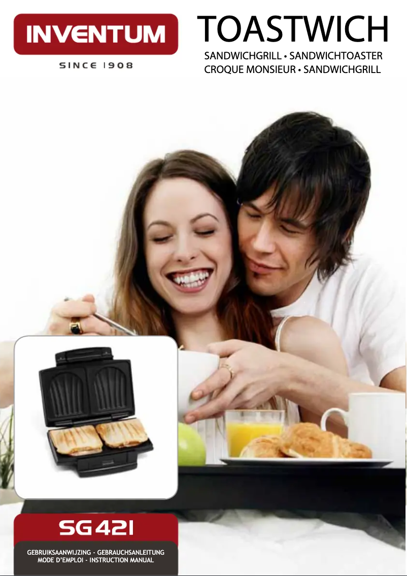 Page 1 de la notice Manuel utilisateur Inventum SG 421