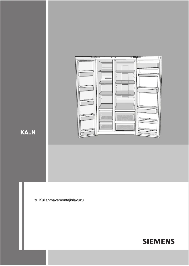 Page n°1 - Mode d'emploi Siemens KA62NV70NE