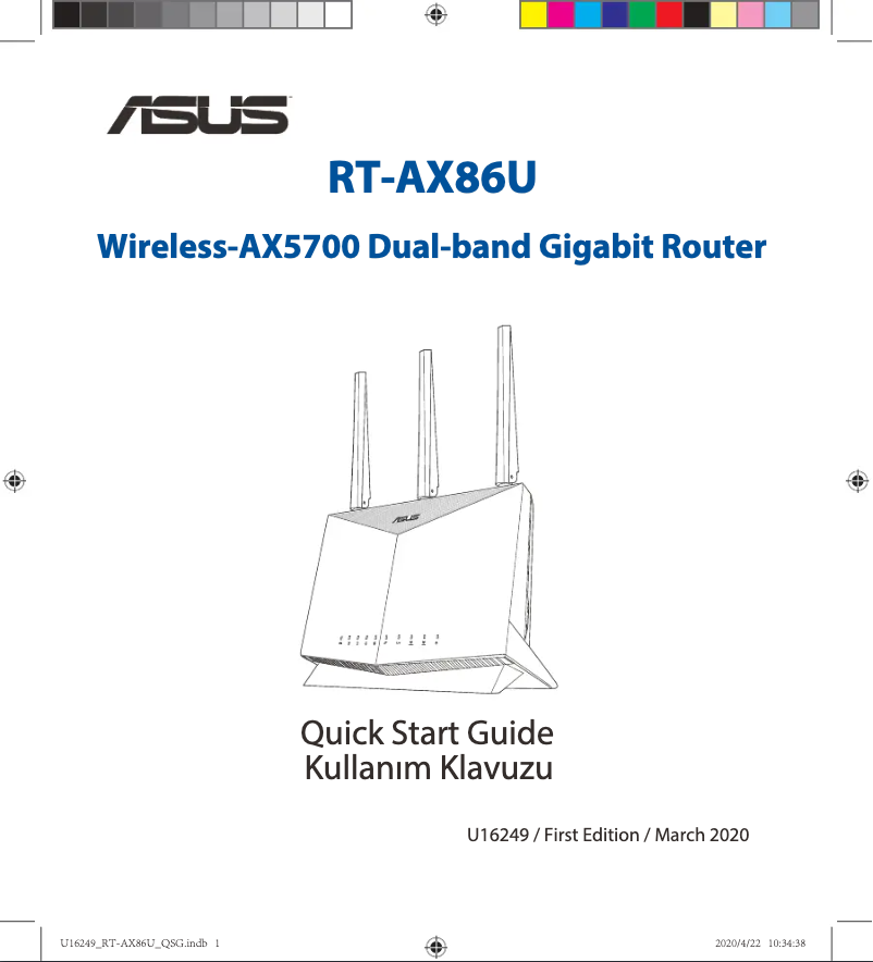 Page n°1 - Manuel utilisateur Asus RT-AX86U