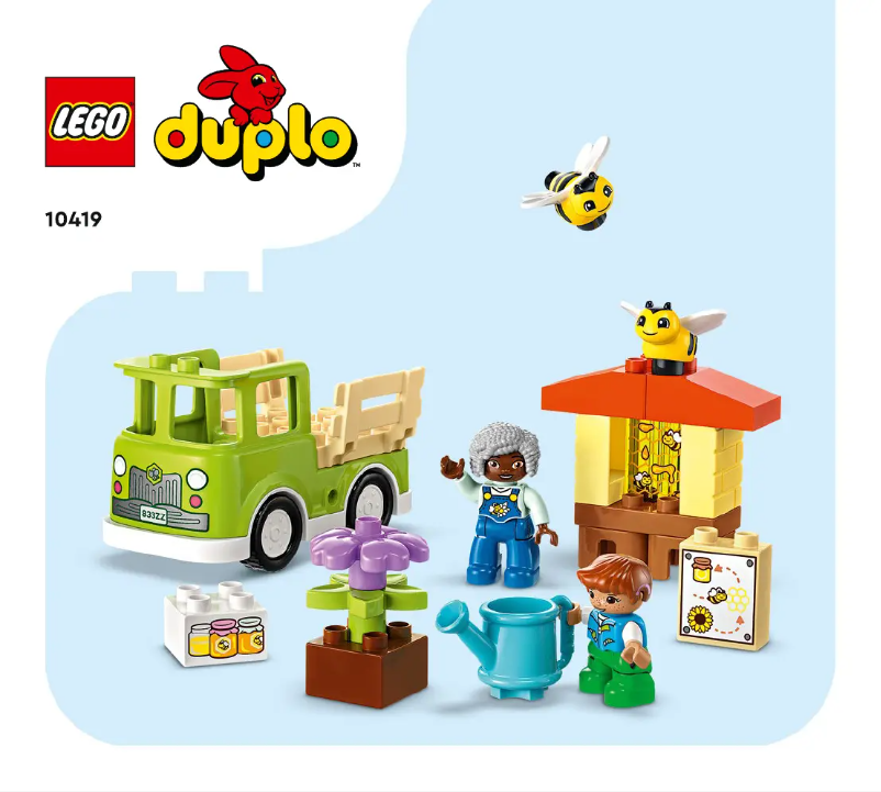 Page 1 of the manual User Manual Lego Duplo 10419