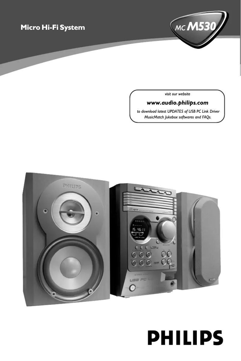 Image de la première page du manuel de l'appareil MCM530