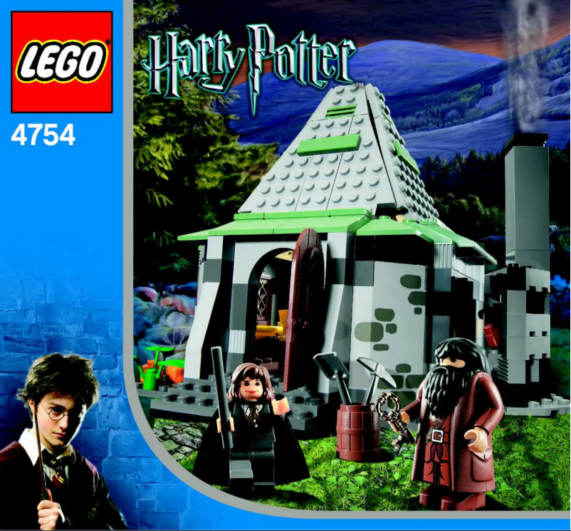 Page 1 de la notice Manuel utilisateur Lego Harry Potter 4754
