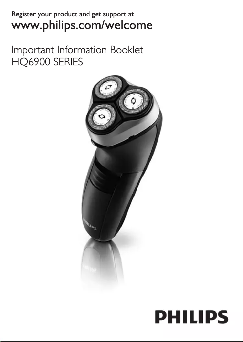 Página 1 del manual Manual de usuario Philips 6000 Series HQ6922