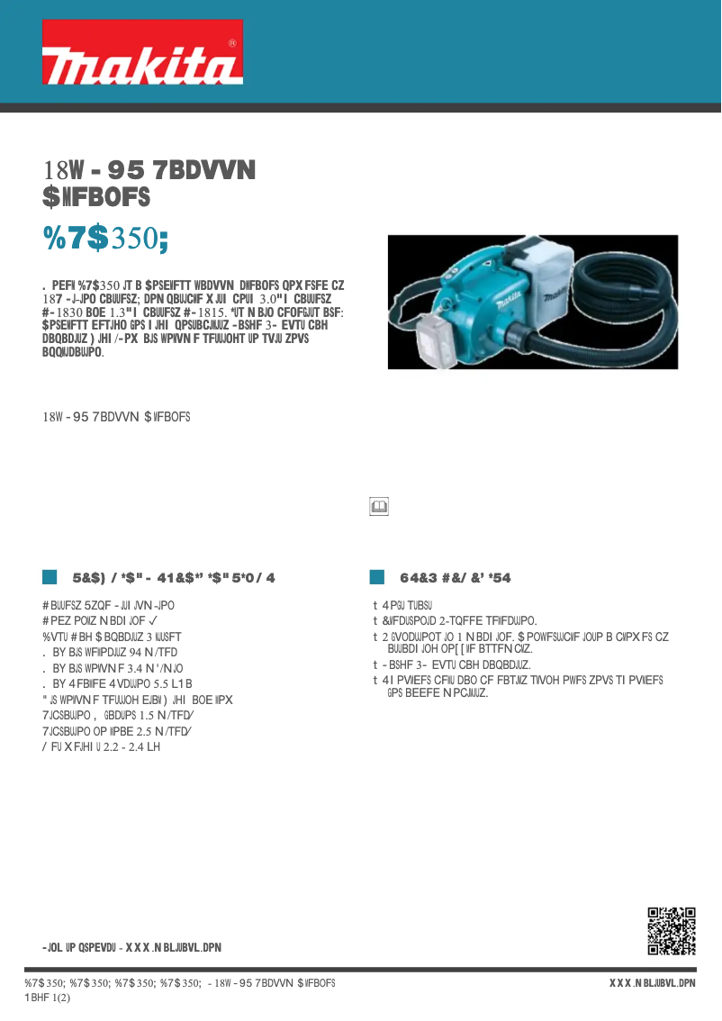 Image de la première page du manuel de l'appareil DVC350Z