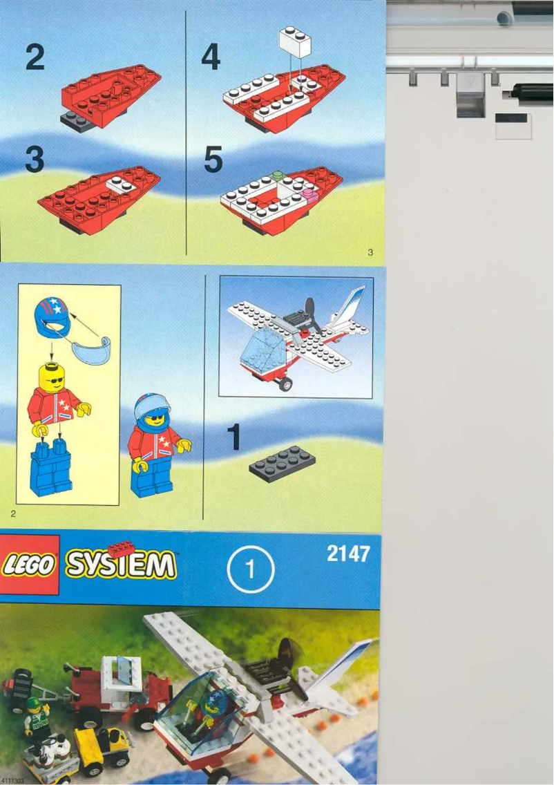 Página 1 del manual Manual de usuario Lego INFLIGHT DRAGON FLY