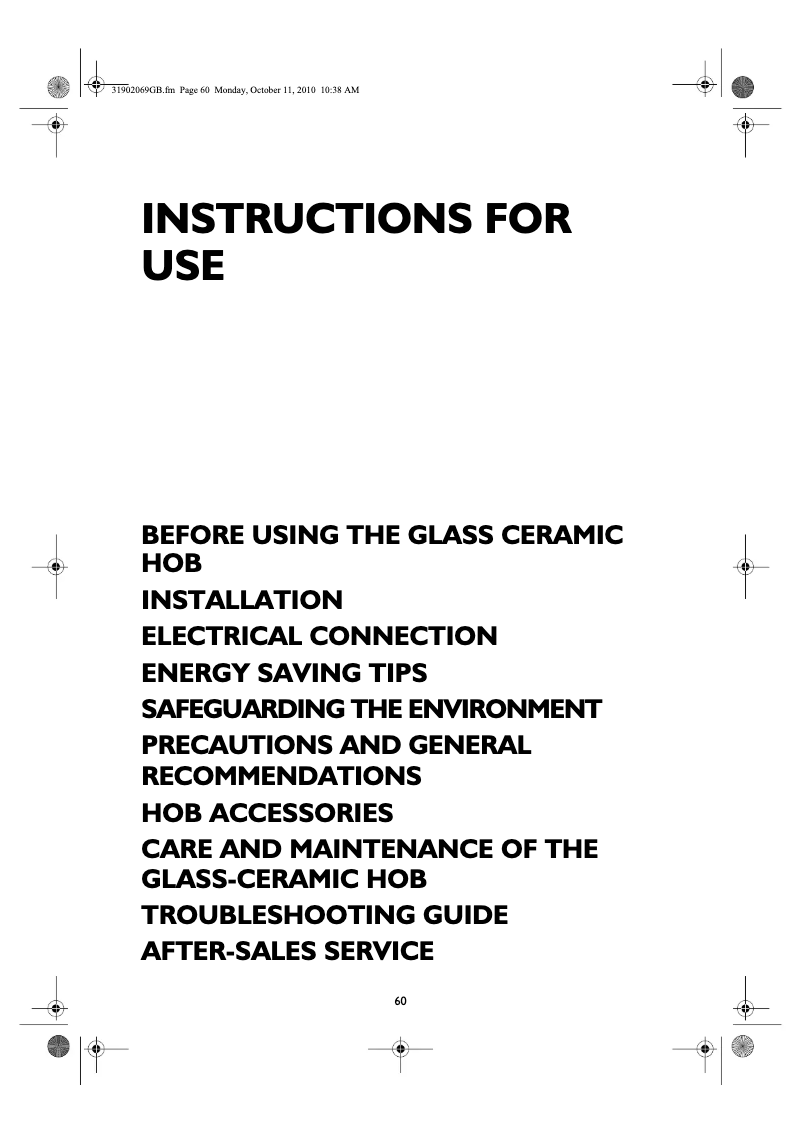 Image de la première page du manuel de l'appareil AKM 989/NE/01