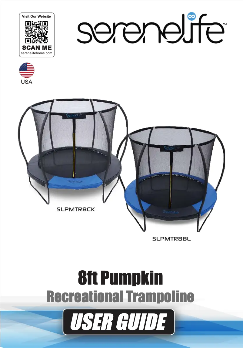 Page 1 de la notice Manuel utilisateur SereneLife SLPMTR8BL