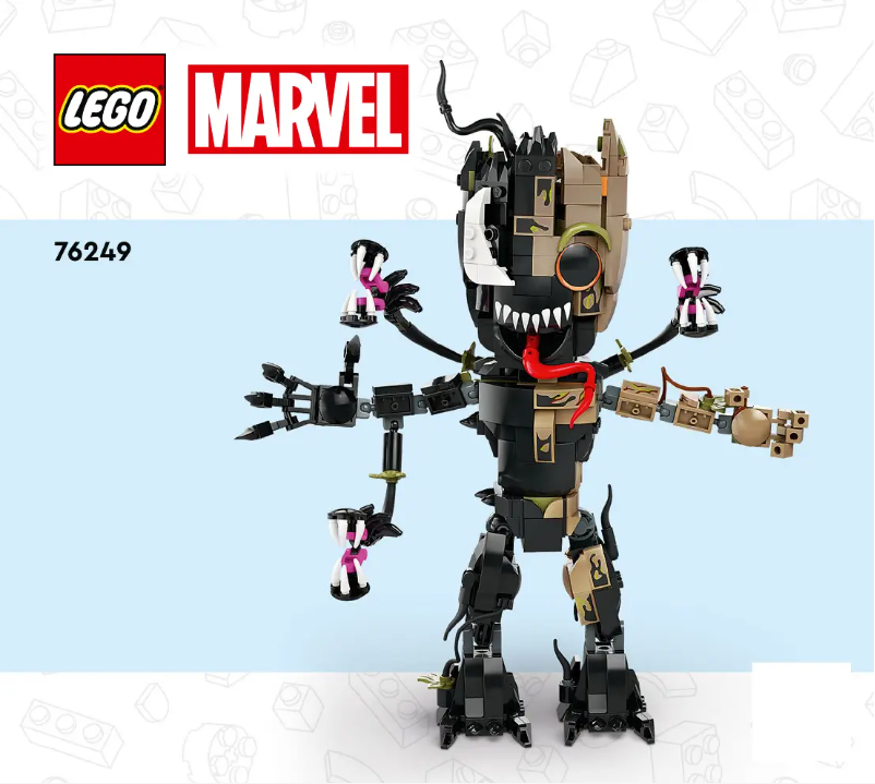 Page n°1 - Consignes visuelles Lego Marvel 76249