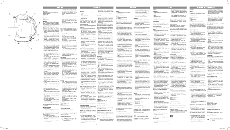First page image of the manual for VT-1165 VT