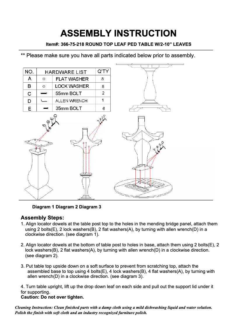 Image de la première page du manuel de l'appareil 366-75-218