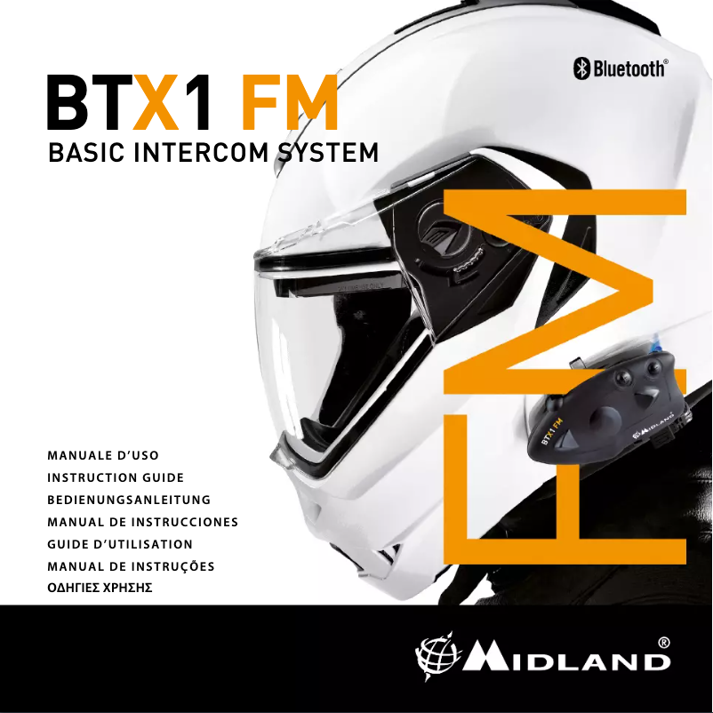 Page 1 de la notice Manuel utilisateur Midland BTX1 FM