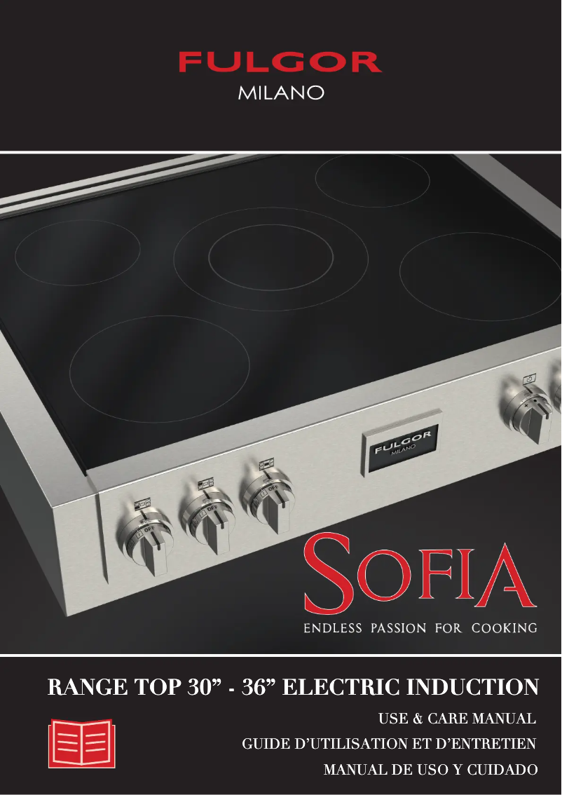 Page 1 of the manual User Manual Fulgor Milano F6IRT304S1