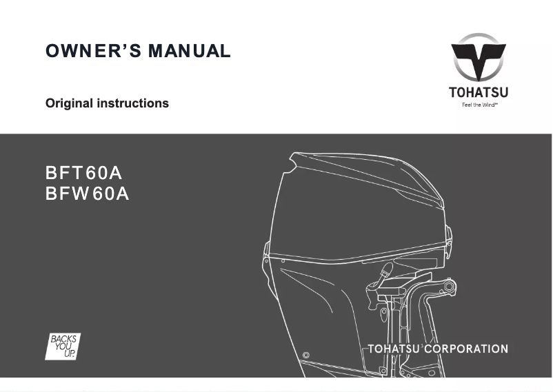 Imagen de la primera página del manual del dispositivo BFW60A