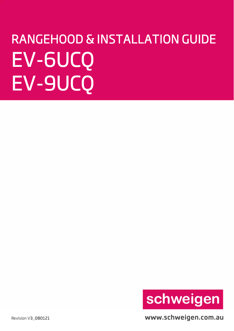 Image de la première page du manuel de l'appareil EV-9UCQ
