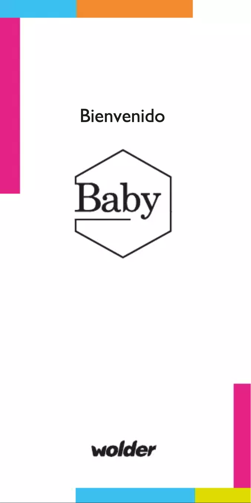 Image de la première page du manuel de l'appareil Baby