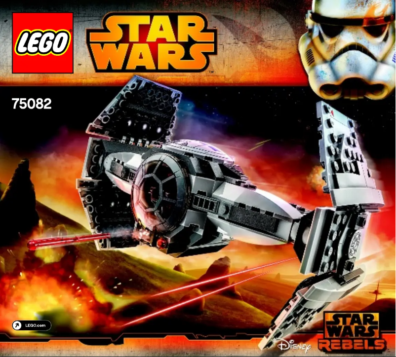 Página 1 del manual Manual de usuario Lego Star Wars 75082
