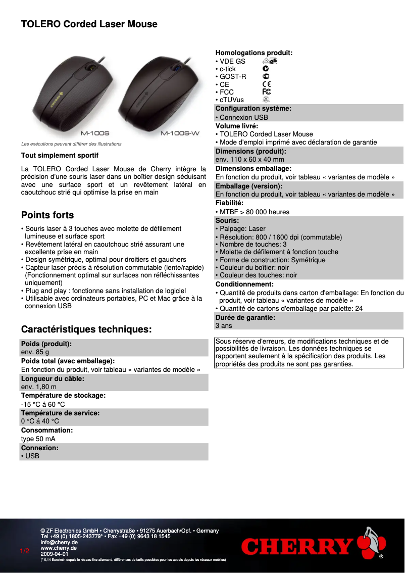 Image de la première page du manuel de l'appareil TOLERO