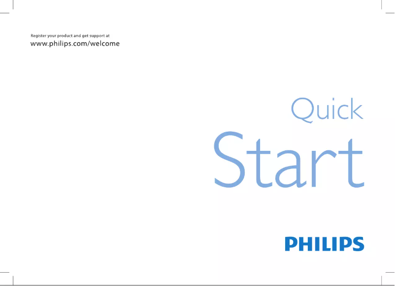 Imagen de la primera página del manual del dispositivo 22PFL3805H