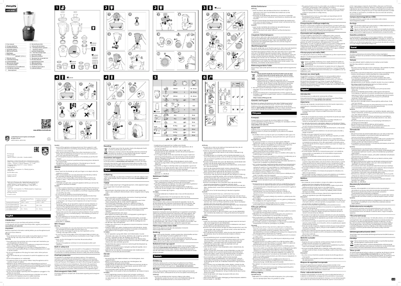 Page 1 de la notice Manuel utilisateur Philips 3000 Series HR2291