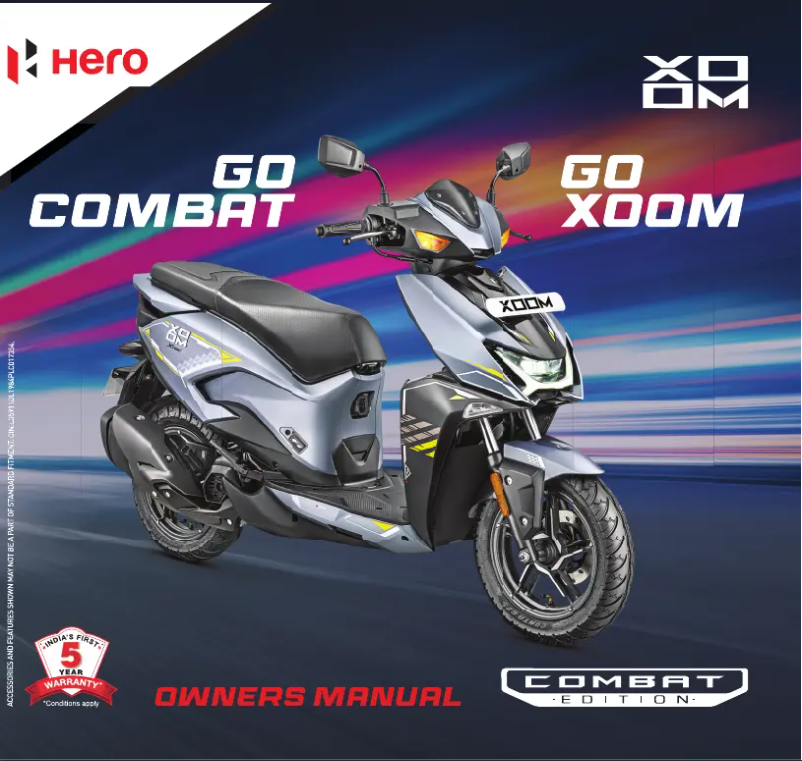 Page 1 de la notice Manuel utilisateur Hero Xoom Combat Edition (2024)