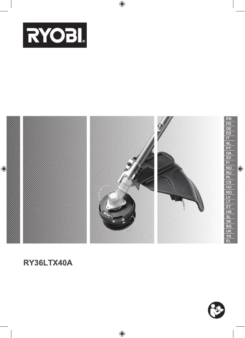 Page 1 de la notice Manuel utilisateur RYOBI RY36LTX40A
