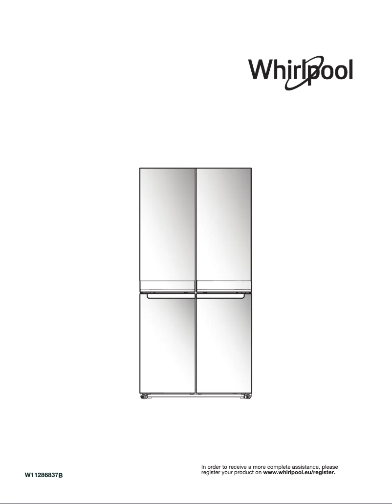 Página 1 del manual Manual de usuario Whirlpool WQ9 B2L CH
