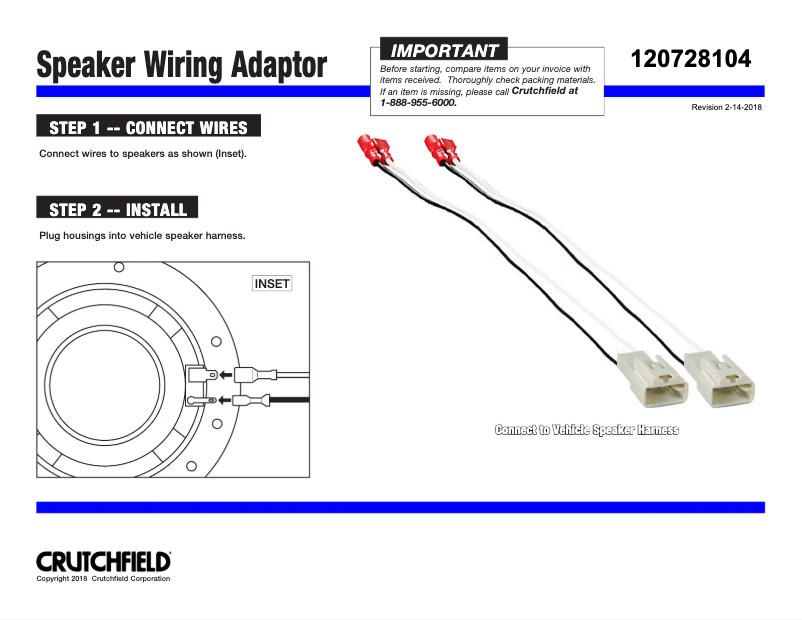 Page n°1 - Manuel utilisateur Metra 72-8104