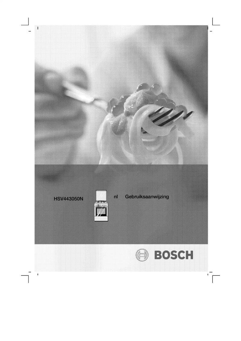 Page 1 de la notice Manuel utilisateur Bosch HSV443050N