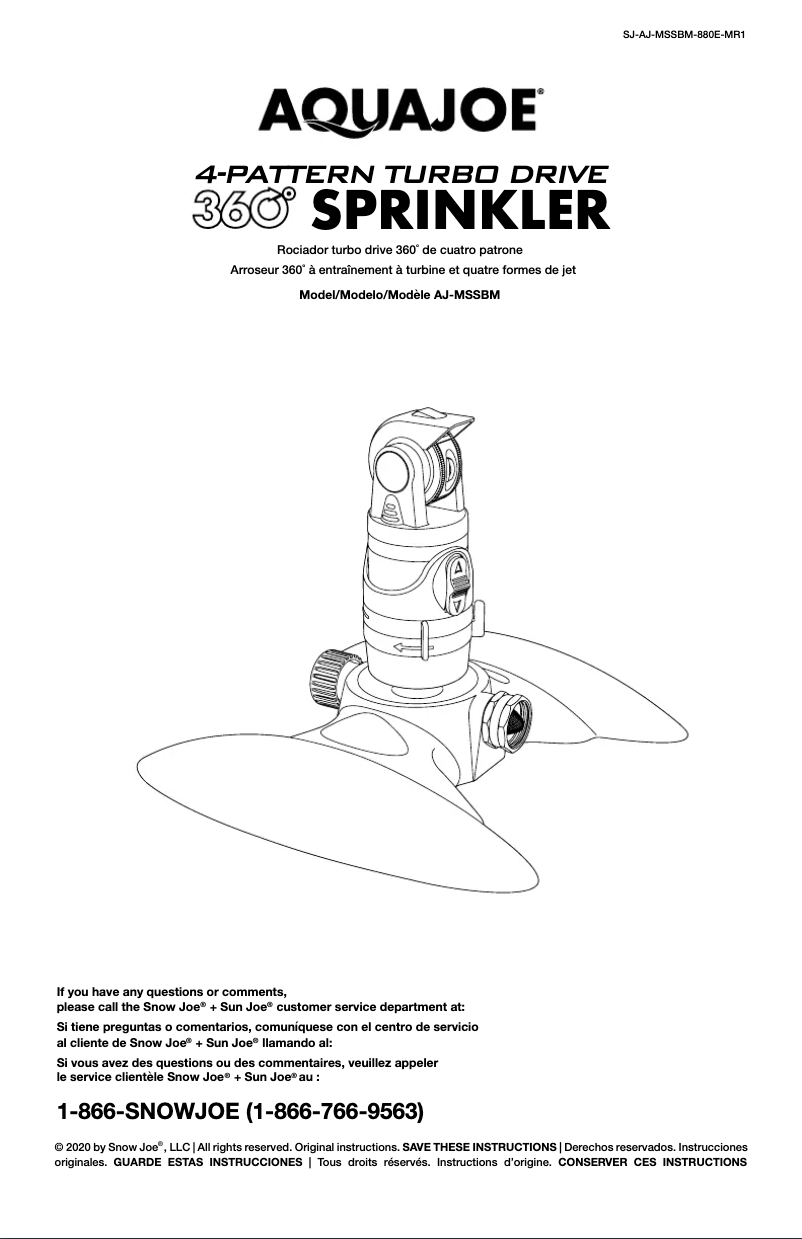 Image de la première page du manuel de l'appareil SJI-OMS16